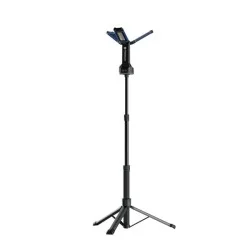 Powerology 4000Mah Camping Light Tripod, Magnetic Base, Powerbank - Black
